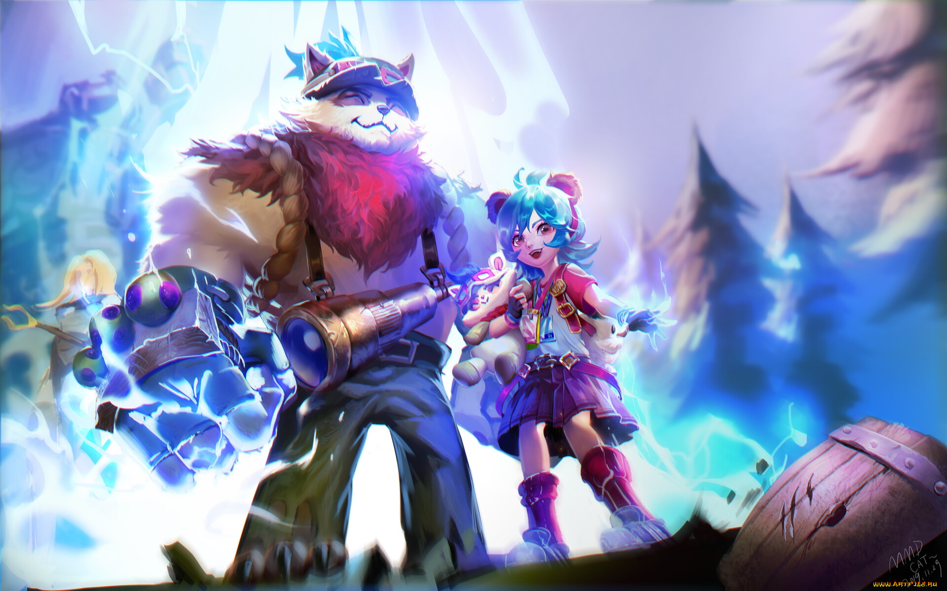  , league of legends, , , , teemo, annie